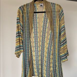 Missoni open front knit top
